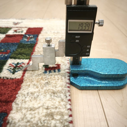 ギャッベ（ギャベ）ラティーフ　57×36cm（HSS-12977）