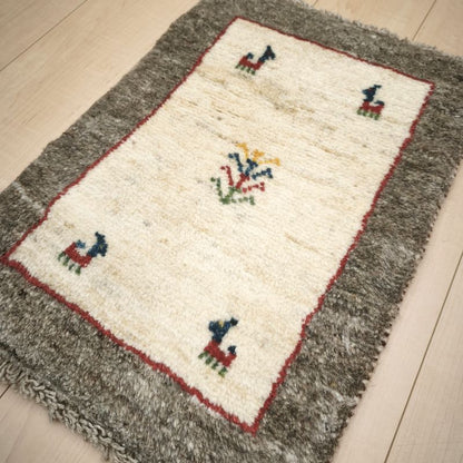 ギャッベ（ギャベ）ラティーフ　58×41cm（HSS-12979）