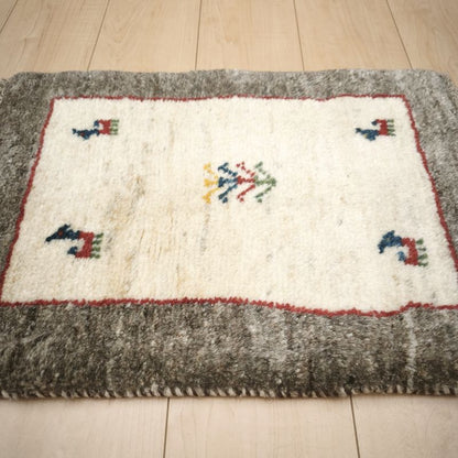 ギャッベ（ギャベ）ラティーフ　58×41cm（HSS-12979）