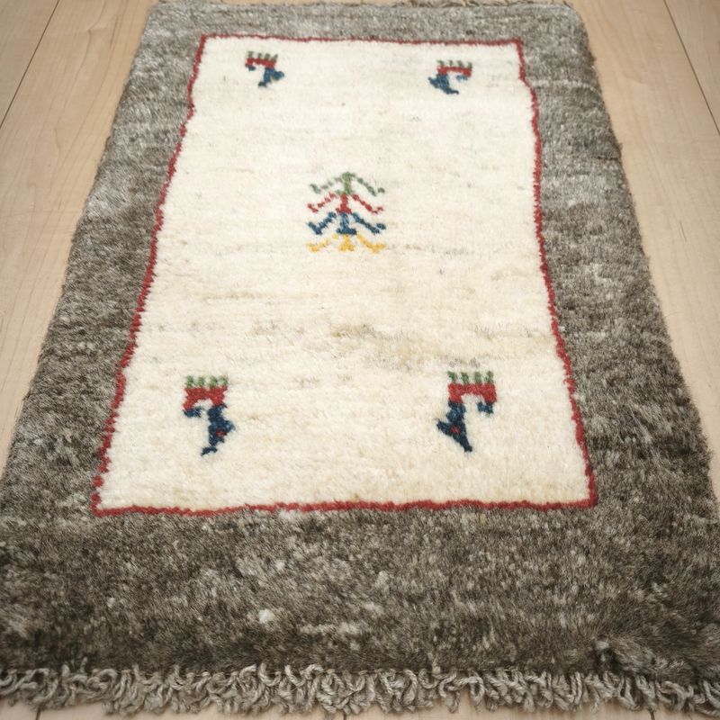 ギャッベ（ギャベ）ラティーフ　58×41cm（HSS-12979）