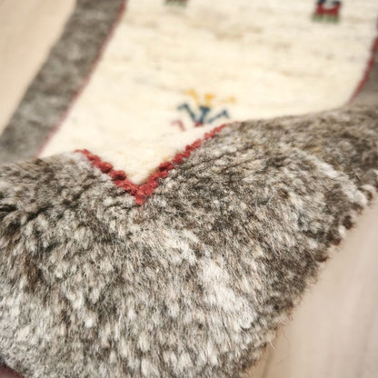 ギャッベ（ギャベ）ラティーフ　58×41cm（HSS-12979）