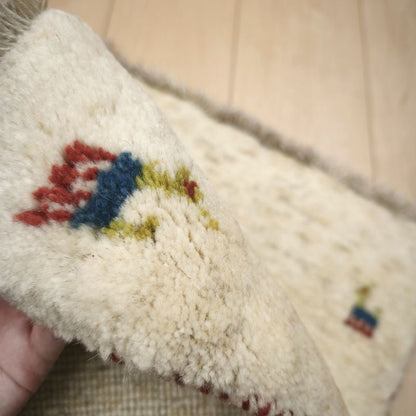 ギャッベ（ギャベ）ラティーフ　61×43cm（HSS-12981）