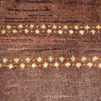 上質ギャッベ／リーズバフ 89×63cm（HSS-59321）