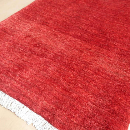 上質ギャッベ／リーズバフ 81×65cm（HSS-58204）