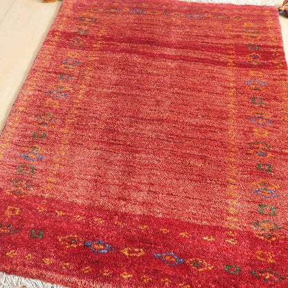 プレミアムギャッベ／ホシナマイ（カシュクリ） 77×62cm（HSS-57104）