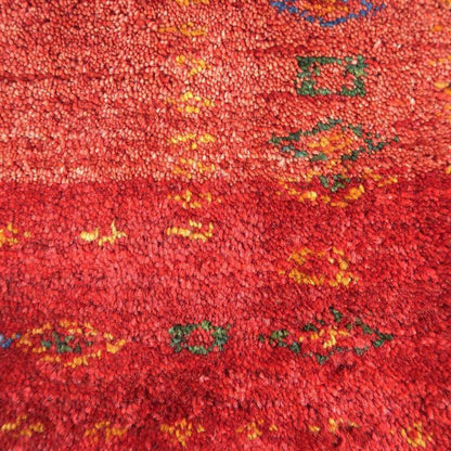 プレミアムギャッベ／ホシナマイ（カシュクリ） 77×62cm（HSS-57104）