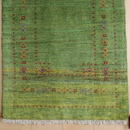 プレミアムギャッベ／ホシナマイ（カシュクリ） 90×61cm（HSS-68468）