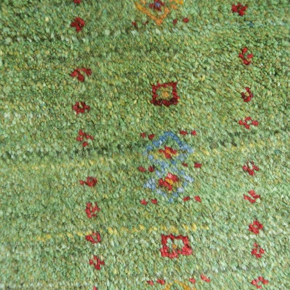 プレミアムギャッベ／ホシナマイ（カシュクリ） 90×61cm（HSS-68468）