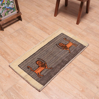 ギャッベ（ギャベ）カシュクリ　81×43cm（HSS-70095）