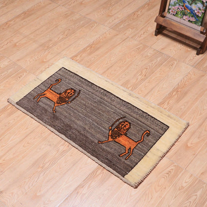 ギャッベ（ギャベ）カシュクリ　81×43cm（HSS-70095）
