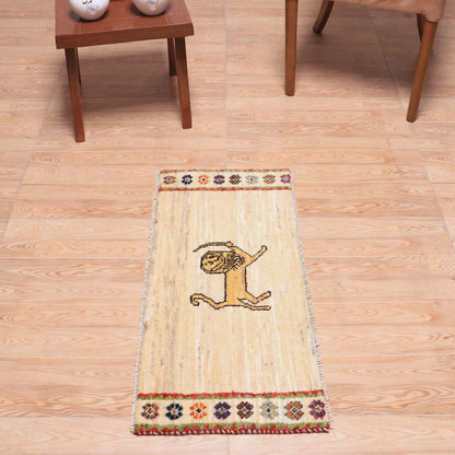 ギャッベ（ギャベ）カシュクリ　83×39cm（HSS-70097）