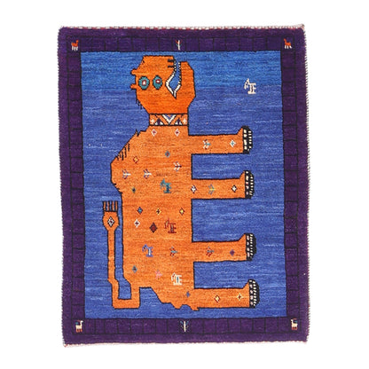 ギャッベ（ギャベ）カシュクリ　84×65cm（HSS-70104）