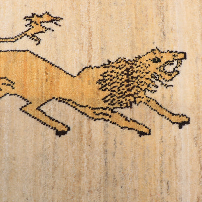 ギャッベ（ギャベ）カシュクリ　93×65cm（HSS-70120）