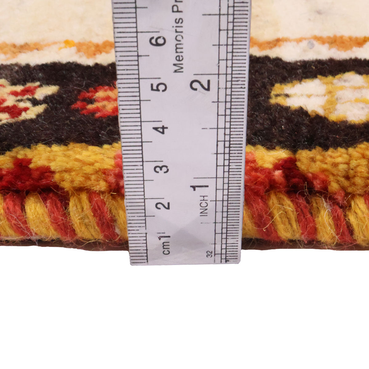 ギャッベ（ギャベ）カシュクリ　93×65cm（HSS-70121）