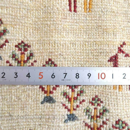 プレミアムギャッベ／ホシナマイ（ルリバフ） 90×57cm（HSS-71863）