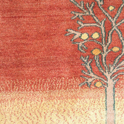 プレミアムギャッベ／ホシナマイ（カシュクリ）　 284×201cm（HX-12404）