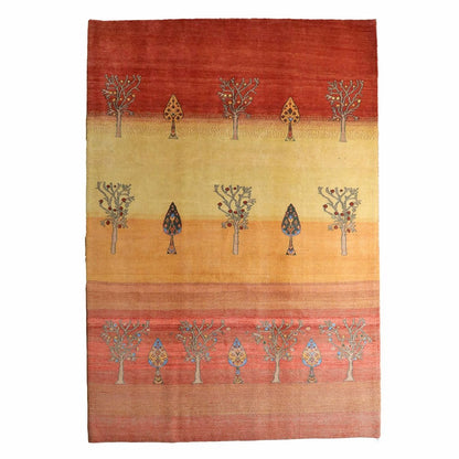 プレミアムギャッベ／ホシナマイ（カシュクリ）　 284×201cm（HX-12404）