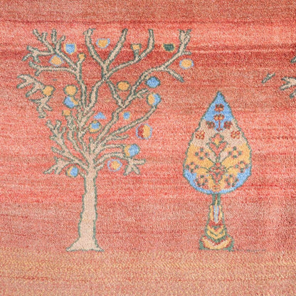 プレミアムギャッベ／ホシナマイ（カシュクリ）　 284×201cm（HX-12404）