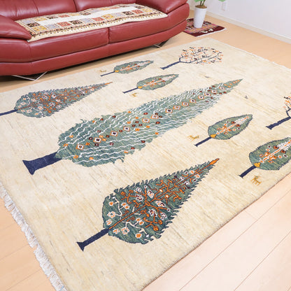 ギャッベ（ルリバフ）　291×194cm（HX-12429）