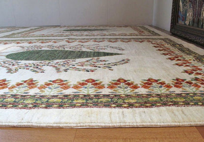 プレミアムギャッベ（ルリバフ）413×308cm（HX-21168）