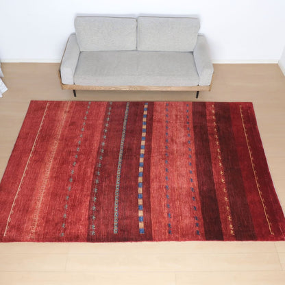 プレミアムギャッベ／ホシナマイ（カシュクリ）　281×191cm（HX-22203）