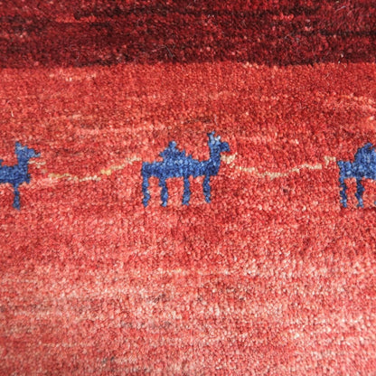 プレミアムギャッベ／ホシナマイ（カシュクリ）　281×191cm（HX-22203）