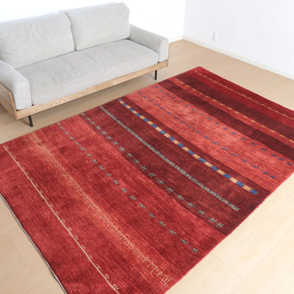 プレミアムギャッベ／ホシナマイ（カシュクリ）　281×191cm（HX-22203）