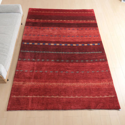 プレミアムギャッベ／ホシナマイ（カシュクリ）　281×191cm（HX-22203）