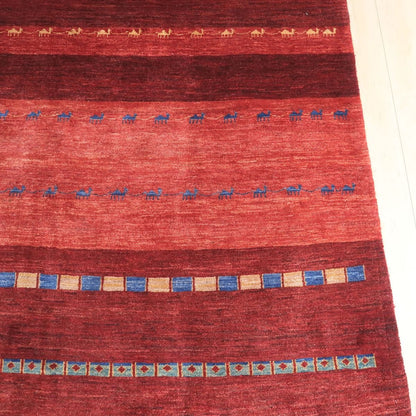 プレミアムギャッベ／ホシナマイ（カシュクリ）　281×191cm（HX-22203）