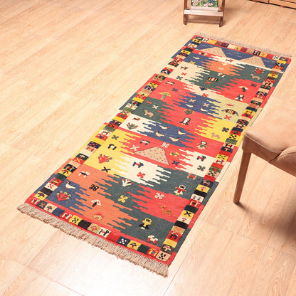 キリム・シラーズ 113×59cm（KL-70003）