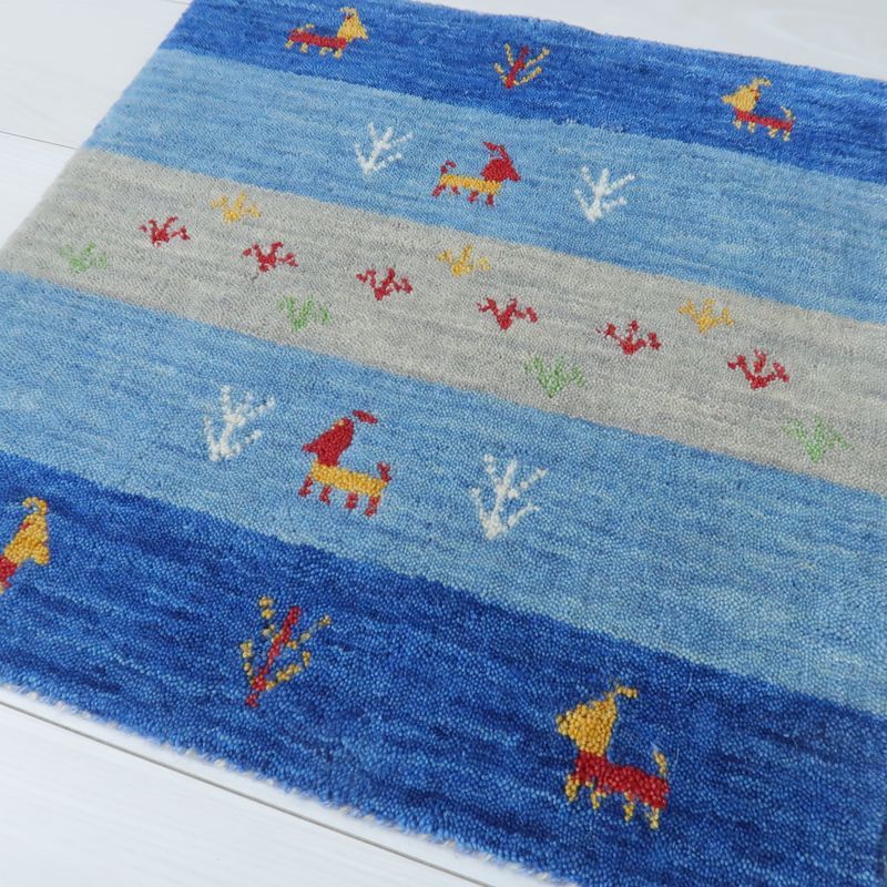 イロドリじゅうたん／グラデseries 48×48cm（MBU234-48）