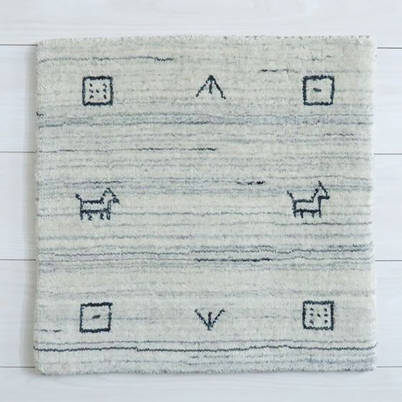 イロドリじゅうたん／グラデseries 48×48cm（MWH234-48）