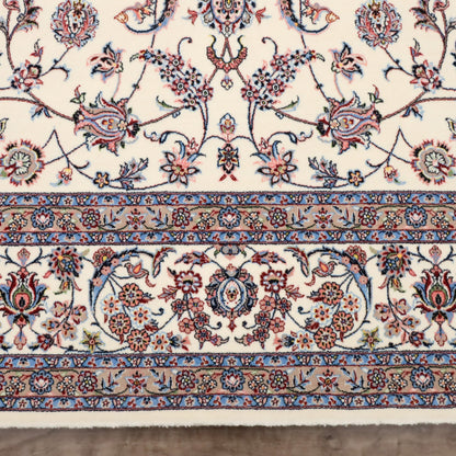 イラン製 ペルシャデザイン カーペット｜花唐草文様 機械織り 高密度 200×150cm（S-13274）